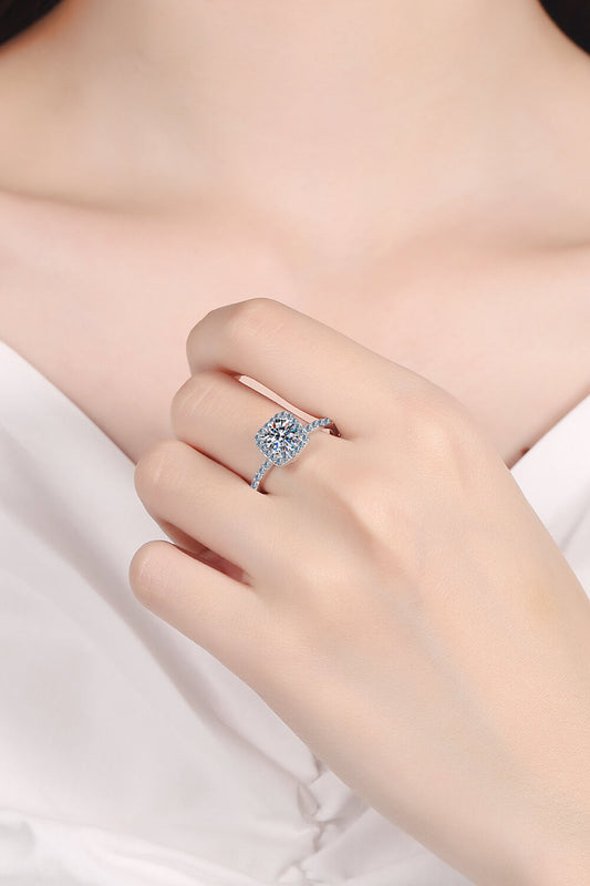 Square Cushion-Cut Sparkala™ Ring