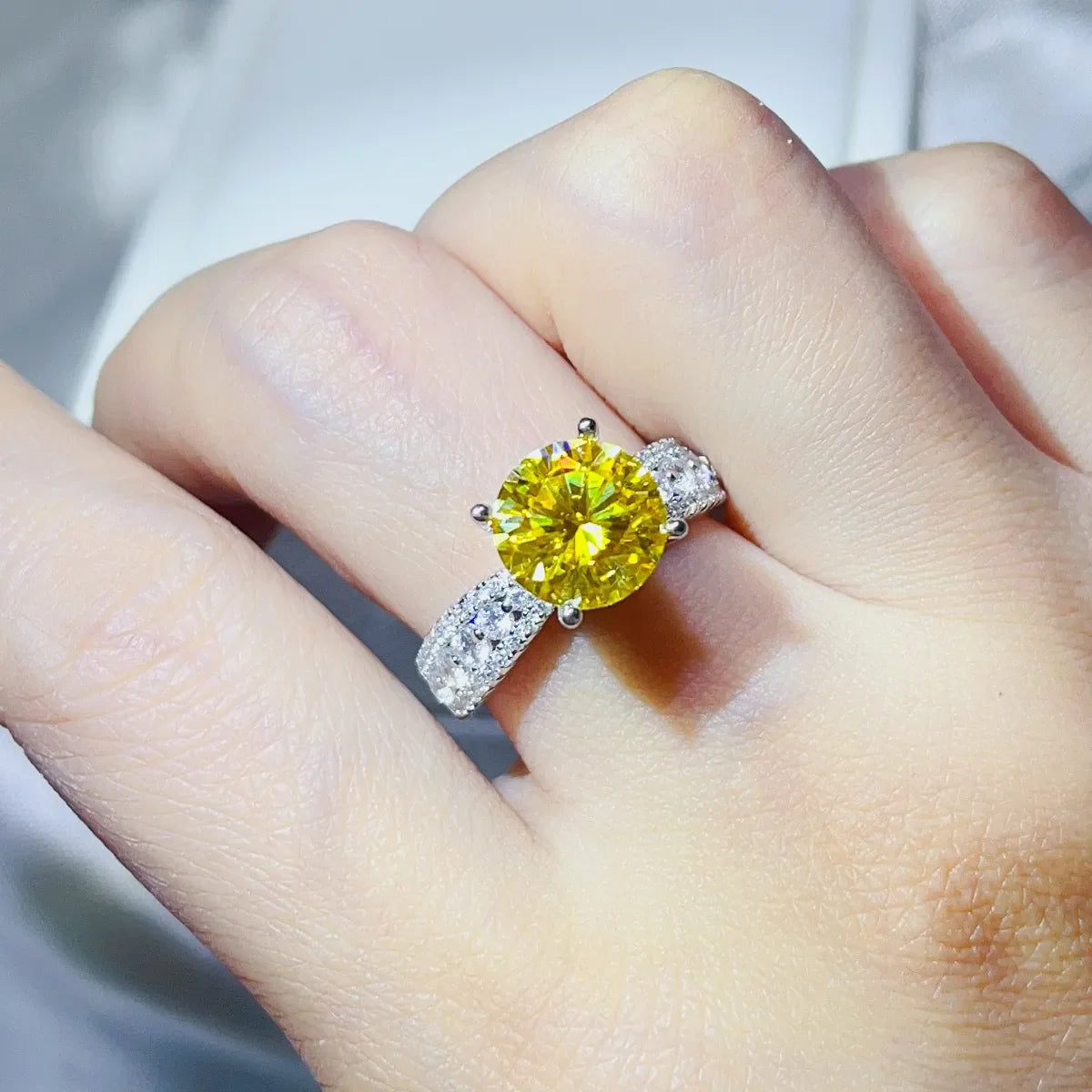 3 Carat Sparkala™ 925 Sterling Silver Ring