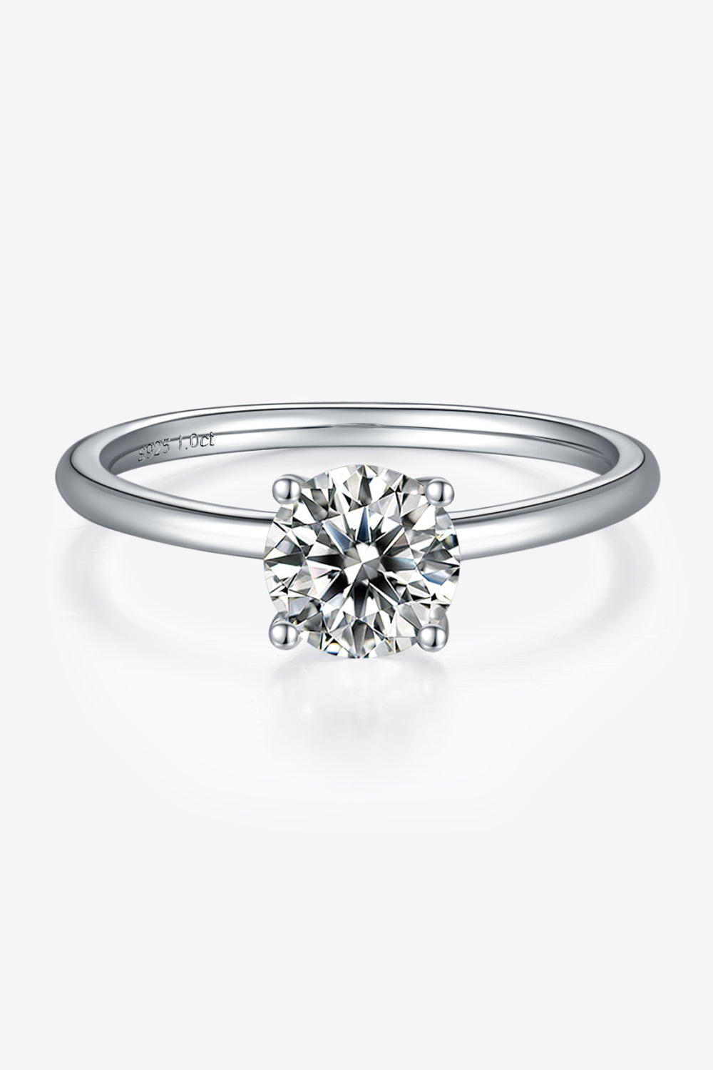 1 Carat Sparkala™ Platinum Over Pure Sterling Silver Solitaire Ring