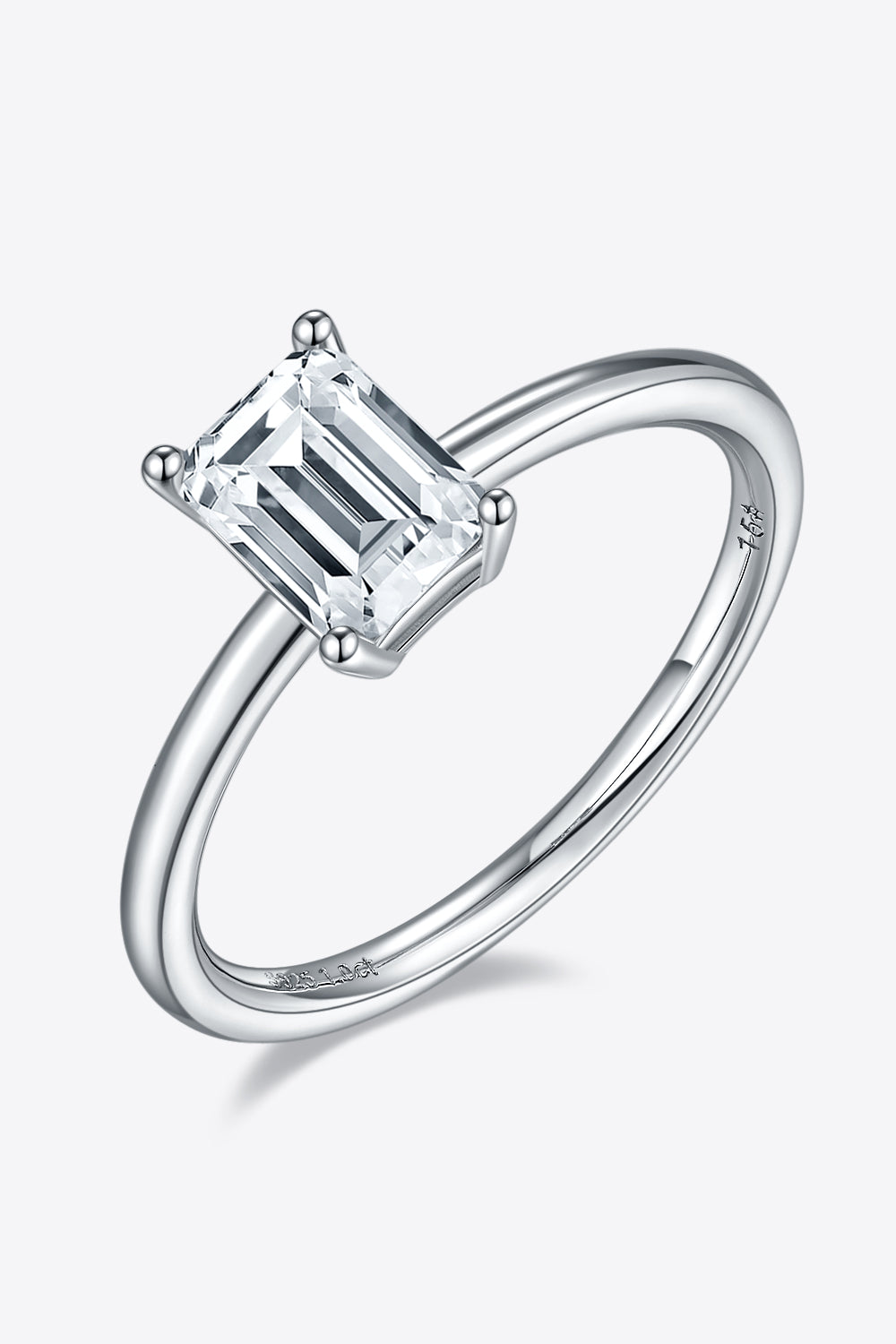 1 Carat Sparkala™ Platinum Over Pure Sterling Silver Solitaire Ring