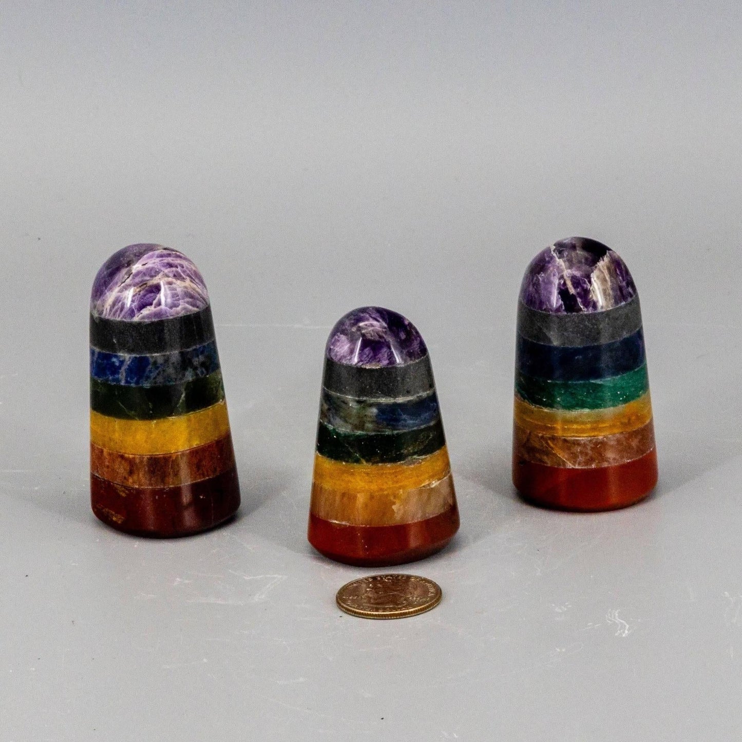 7 Chakras Crystal Pillar | Full Spectrum Energy Alignment