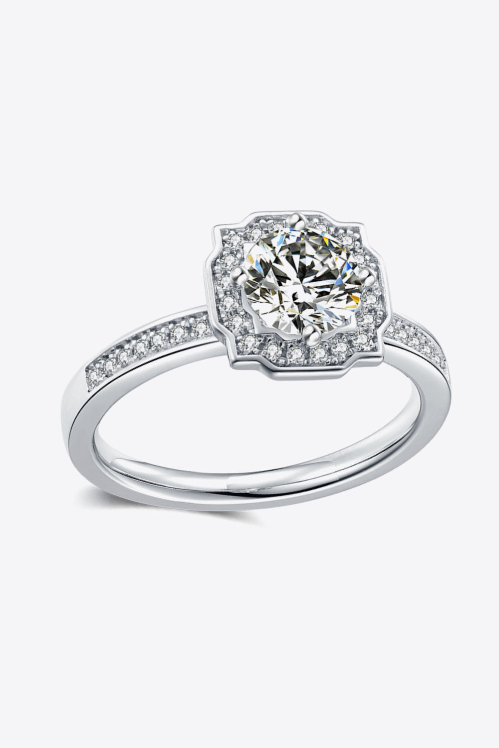 1 Carat Sparkala™ Platinum-Plated Ring