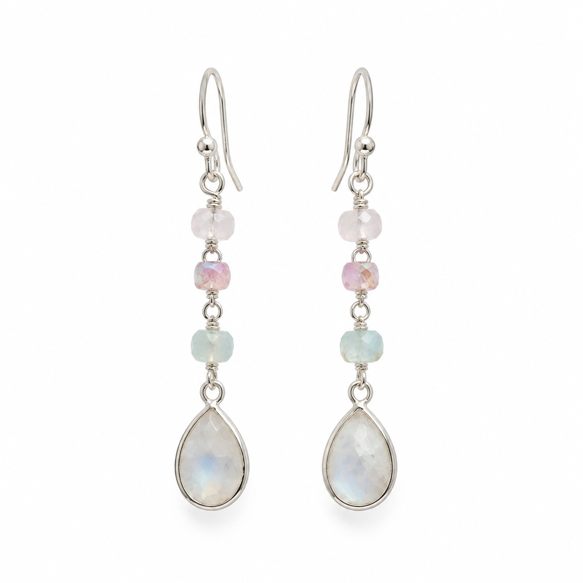 Majestic Moonlight Earrings – Sterling Silver