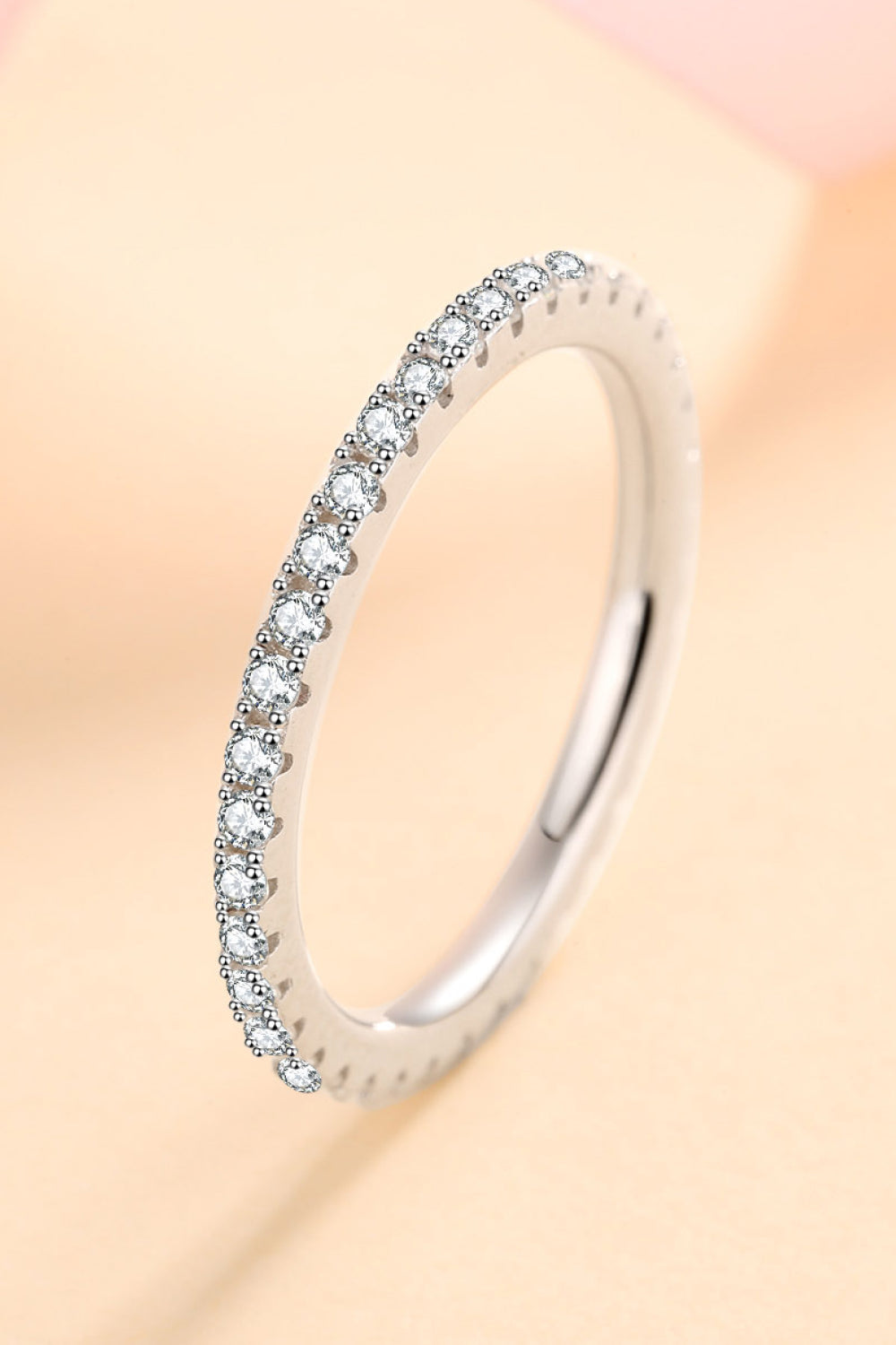 Curious Time Pure Sterling Silver Sparkala™ Ring