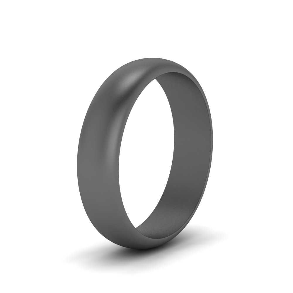 Low Dome 6mm Men Wedding Band