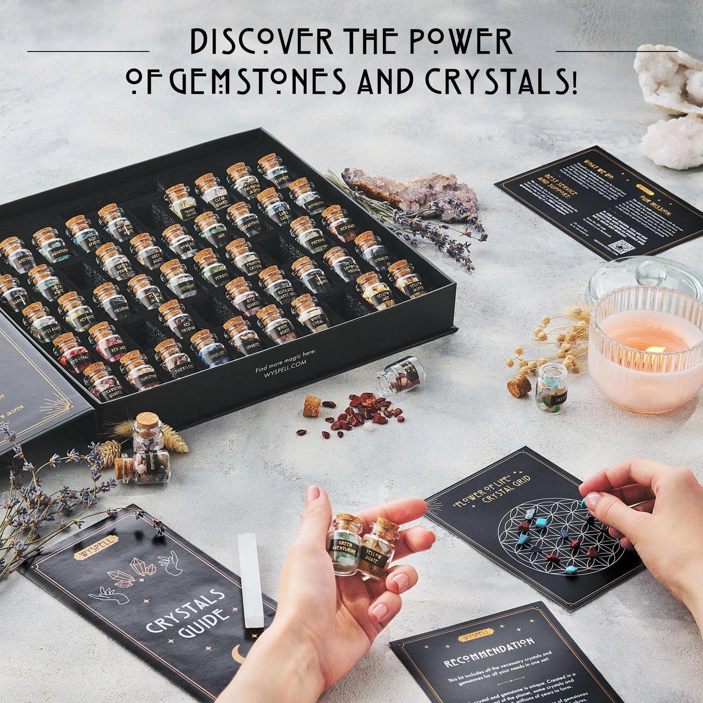 50 PCS Gemstone Kit