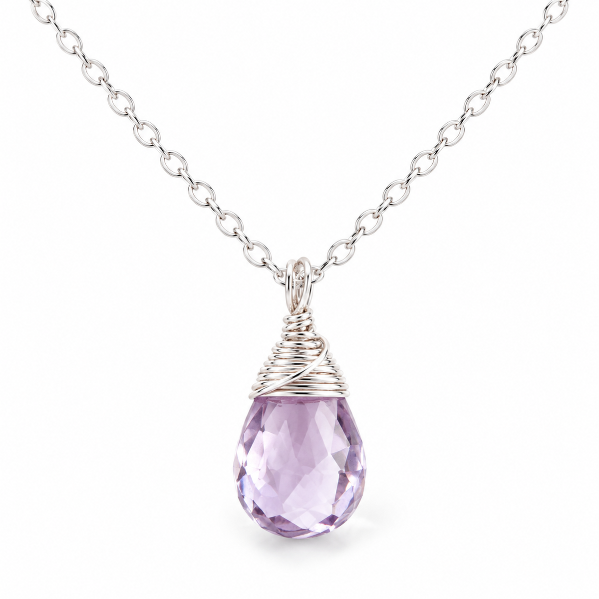 June Birthstone Necklace