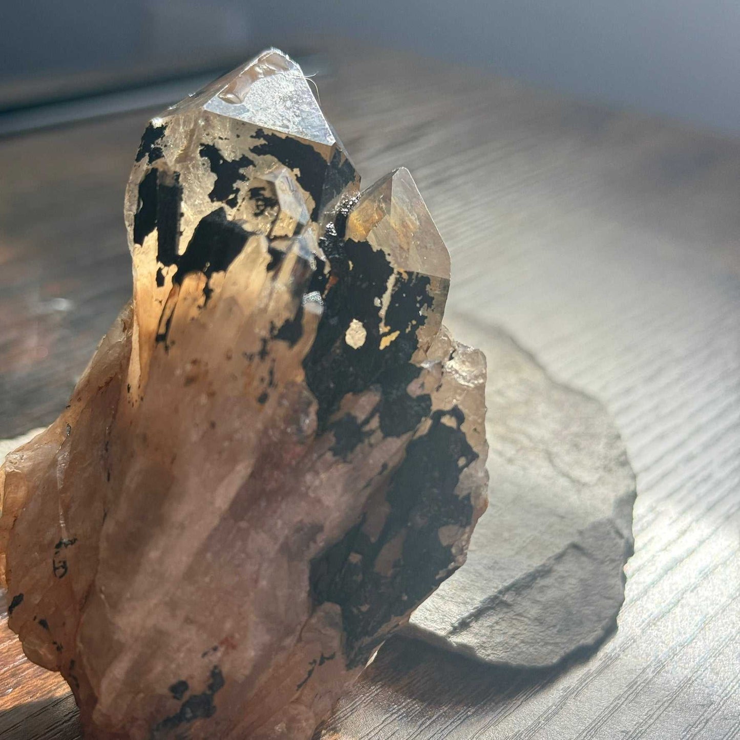 Natural Kundalini Citrine Phaser Cluster 🌠✨