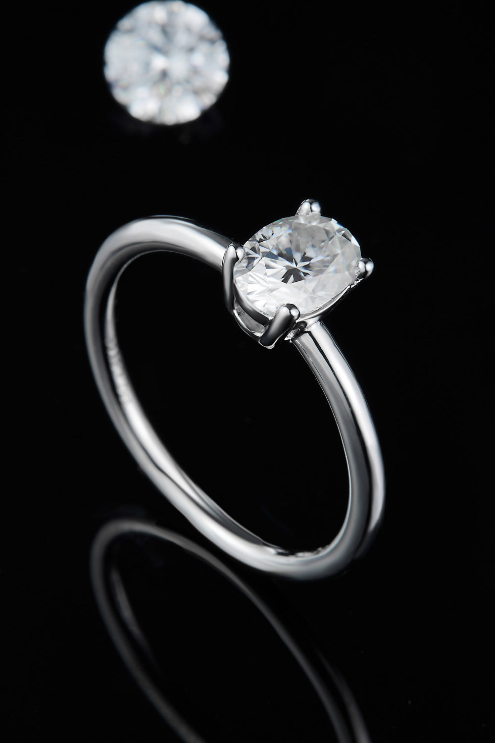 1 Carat Sparkala™ Platinum Over Pure Sterling Silver Solitaire Ring