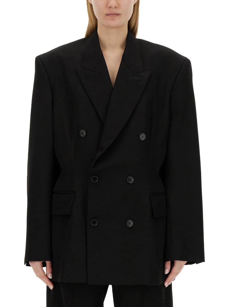 Balenciaga Women Balenciaga Women Cinched Jacket