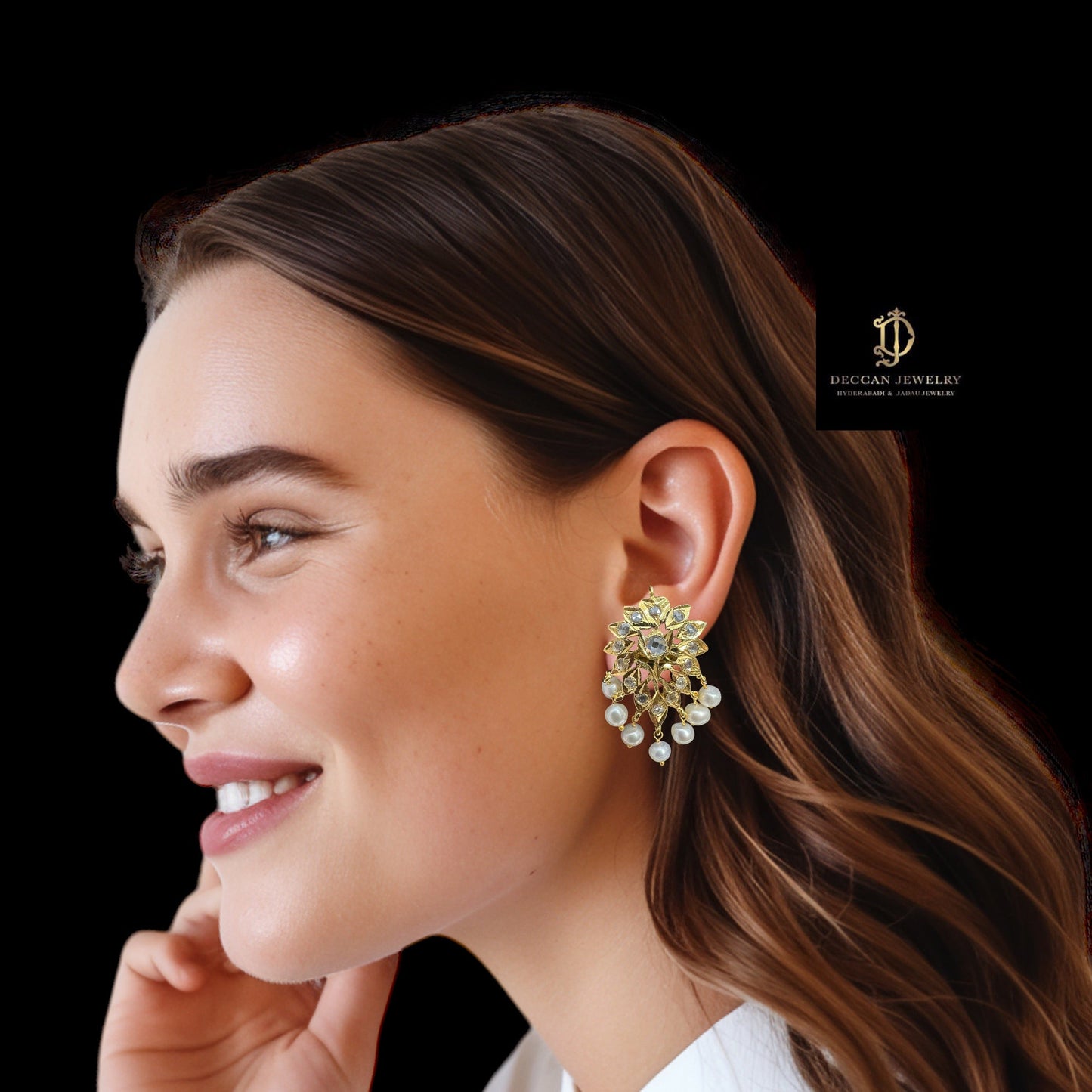 ET545 fresh water pearl  tops (READY TO SHIP  )
