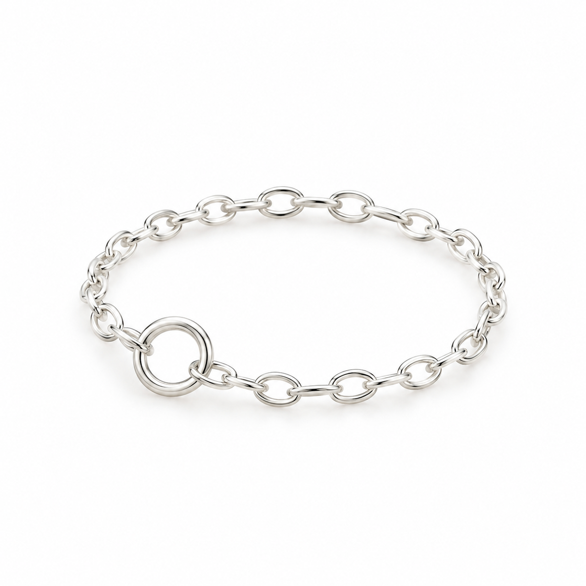 Tiny Chain Ring – Sterling Silver or Gold Filled