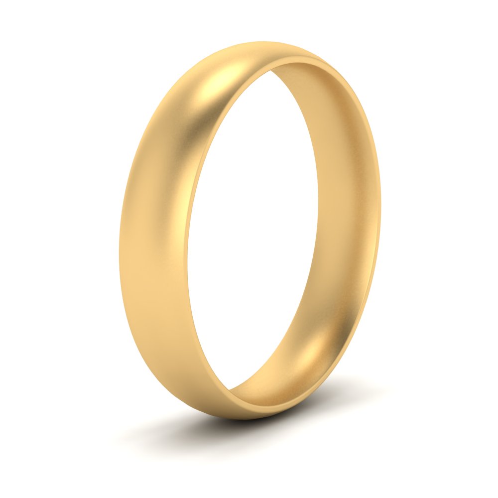 Comfort Fit Mens Wedding Band