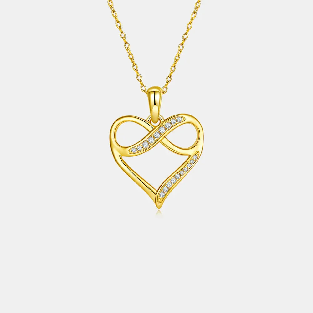 Sparkala™ 925 Sterling Silver Heart Necklace