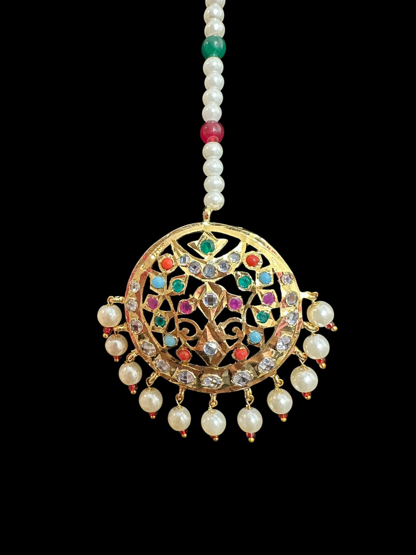 DJTK350 Avni  tika In navratan   ( READY TO SHIP )
