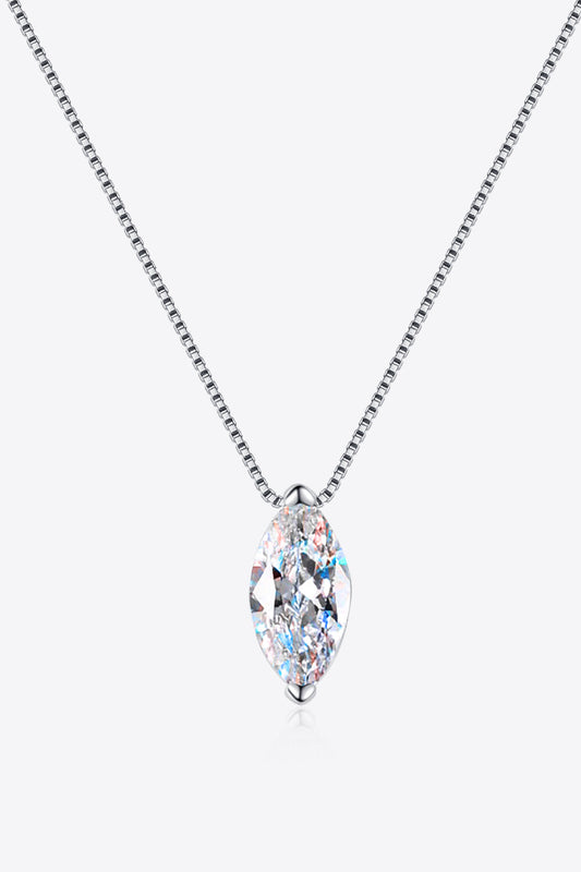 1 Carat Sparkala™ Rhodium-Plated Pure Sterling Silver Necklace