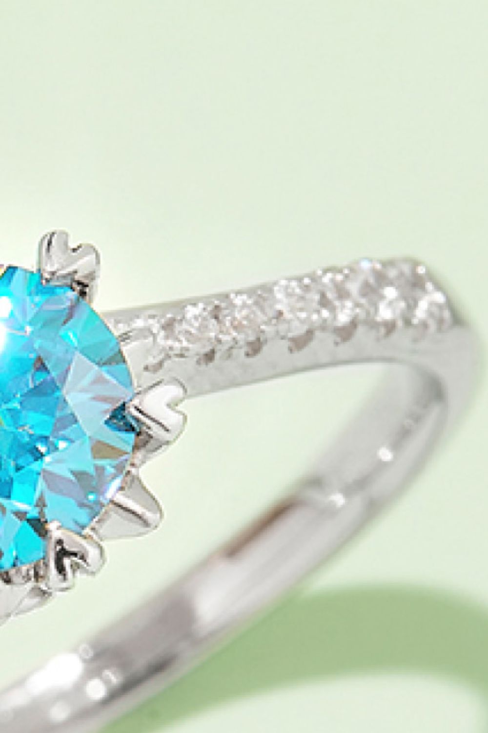 1 Carat Brilliant Round Cut Sparkala™ Platinum Over Pure Sterling Silver Ring (Yellow, Blue, or Pink)