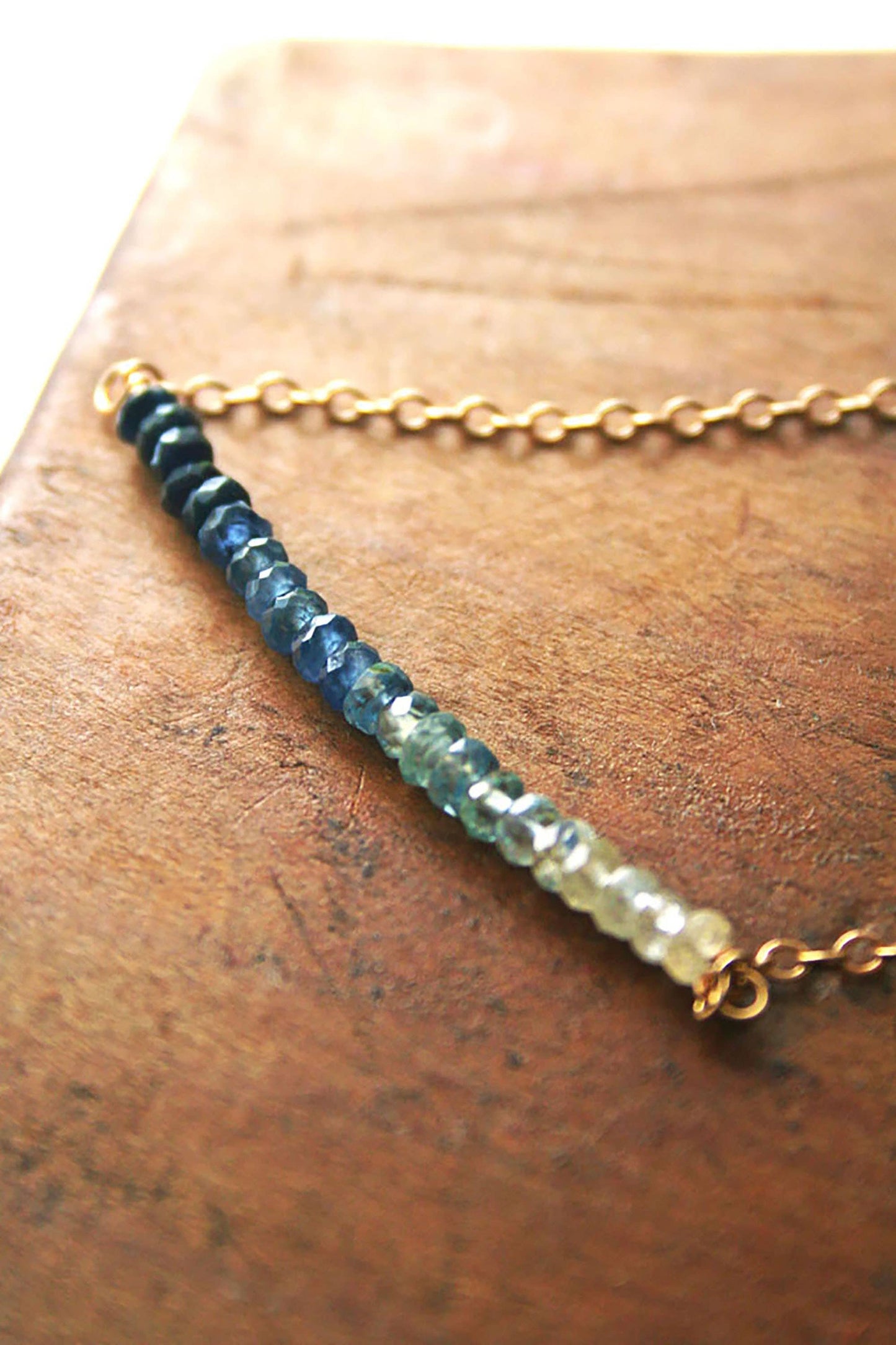 Sapphire Ombre Necklace