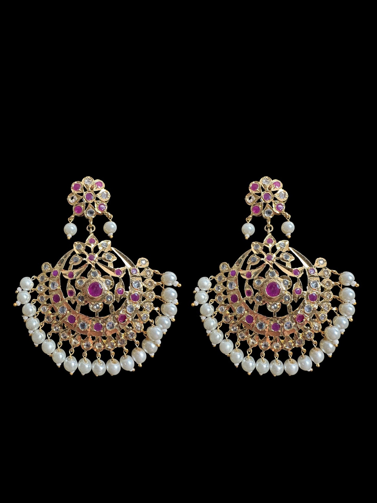 PS339 Nihar pendant set ( rubies ) (READY TO SHIP)
