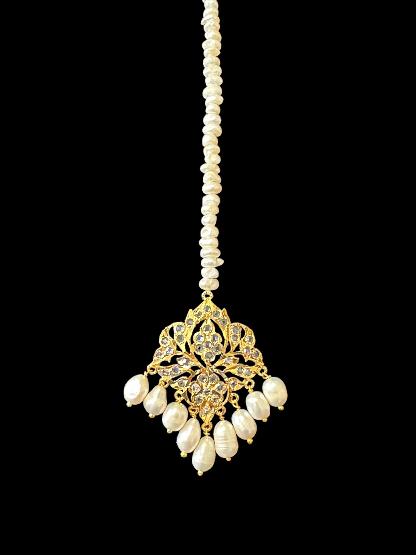 DJTK154 Lina tika in fresh water  pearls ( READY TO SHIP )