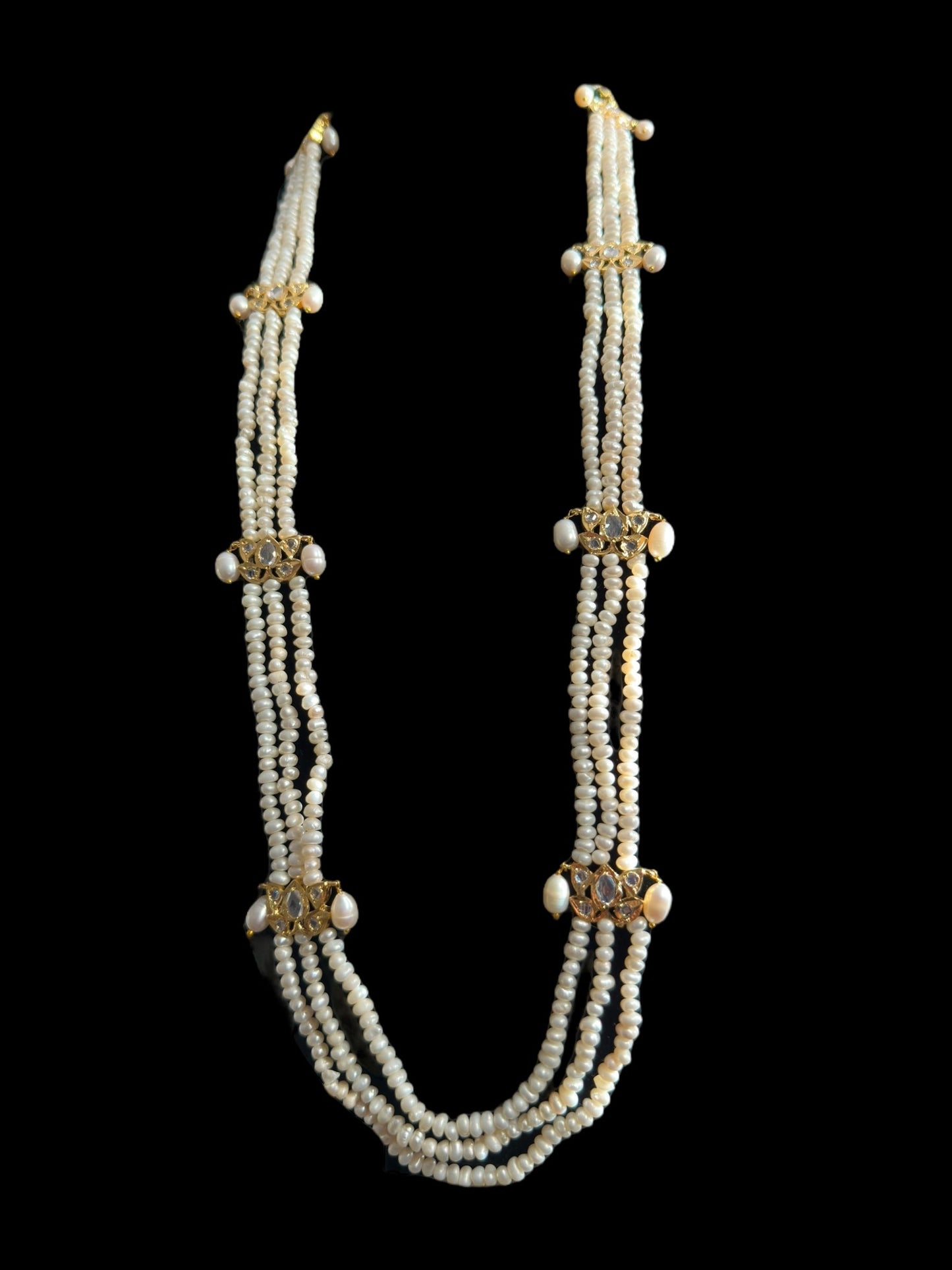 DLN29 Raina fresh water pearl necklace ( SHIPS IN 4 WEEKS )