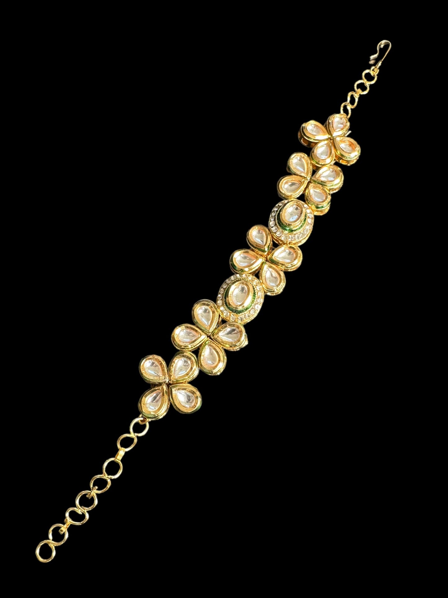 B168 Kundan bracelet ( READY TO SHIP )