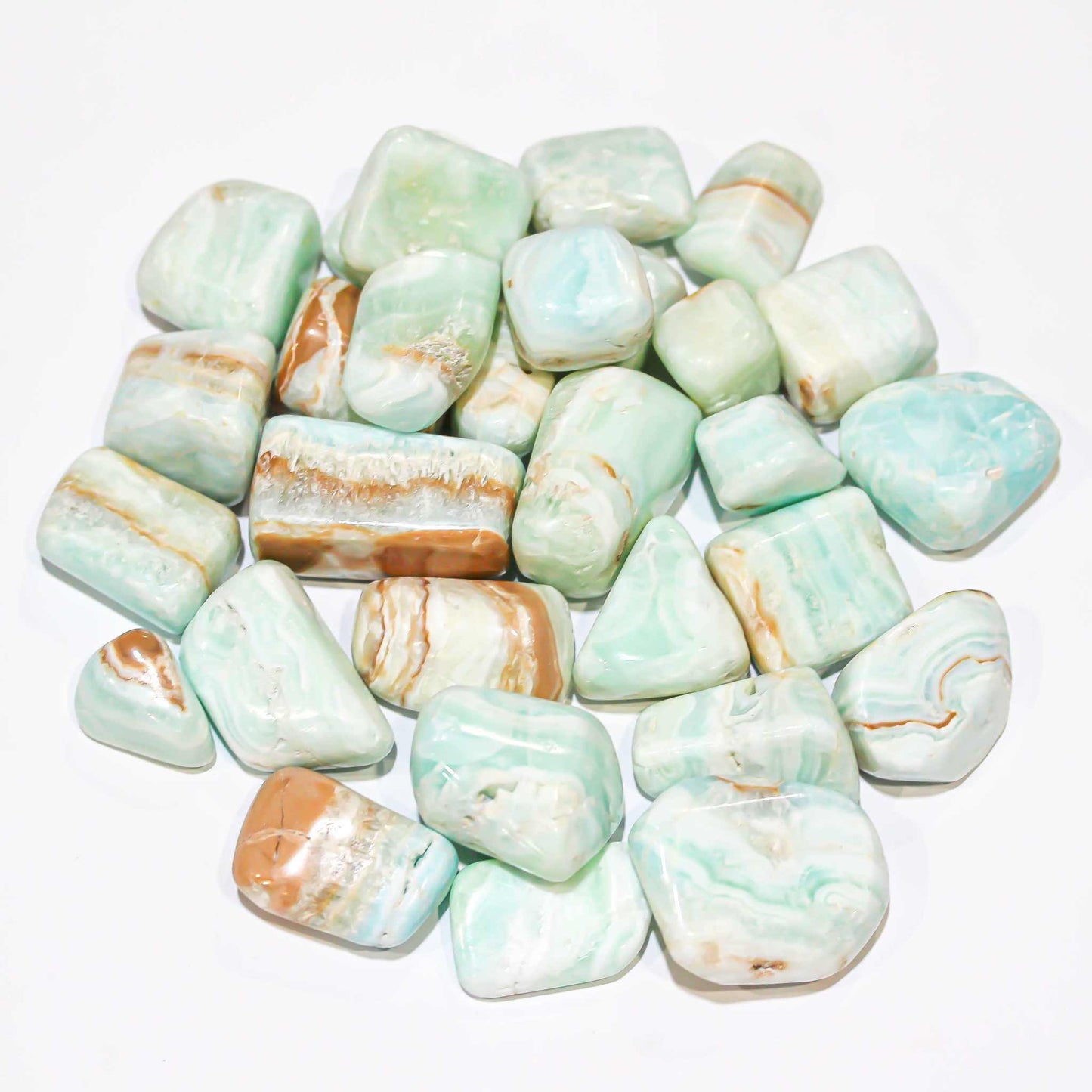 Caribbean Calcite Tumbled Pocket Stone