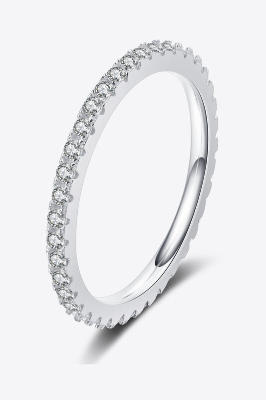 Curious Time Pure Sterling Silver Sparkala™ Ring