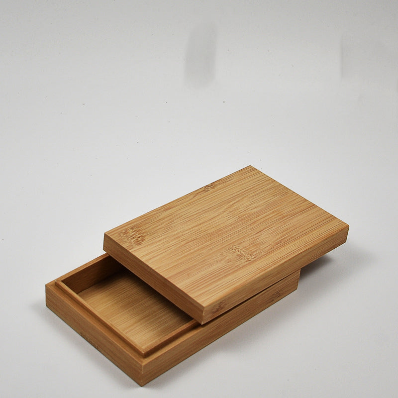Tea Cake Packaging Wooden Bamboo Tea Box