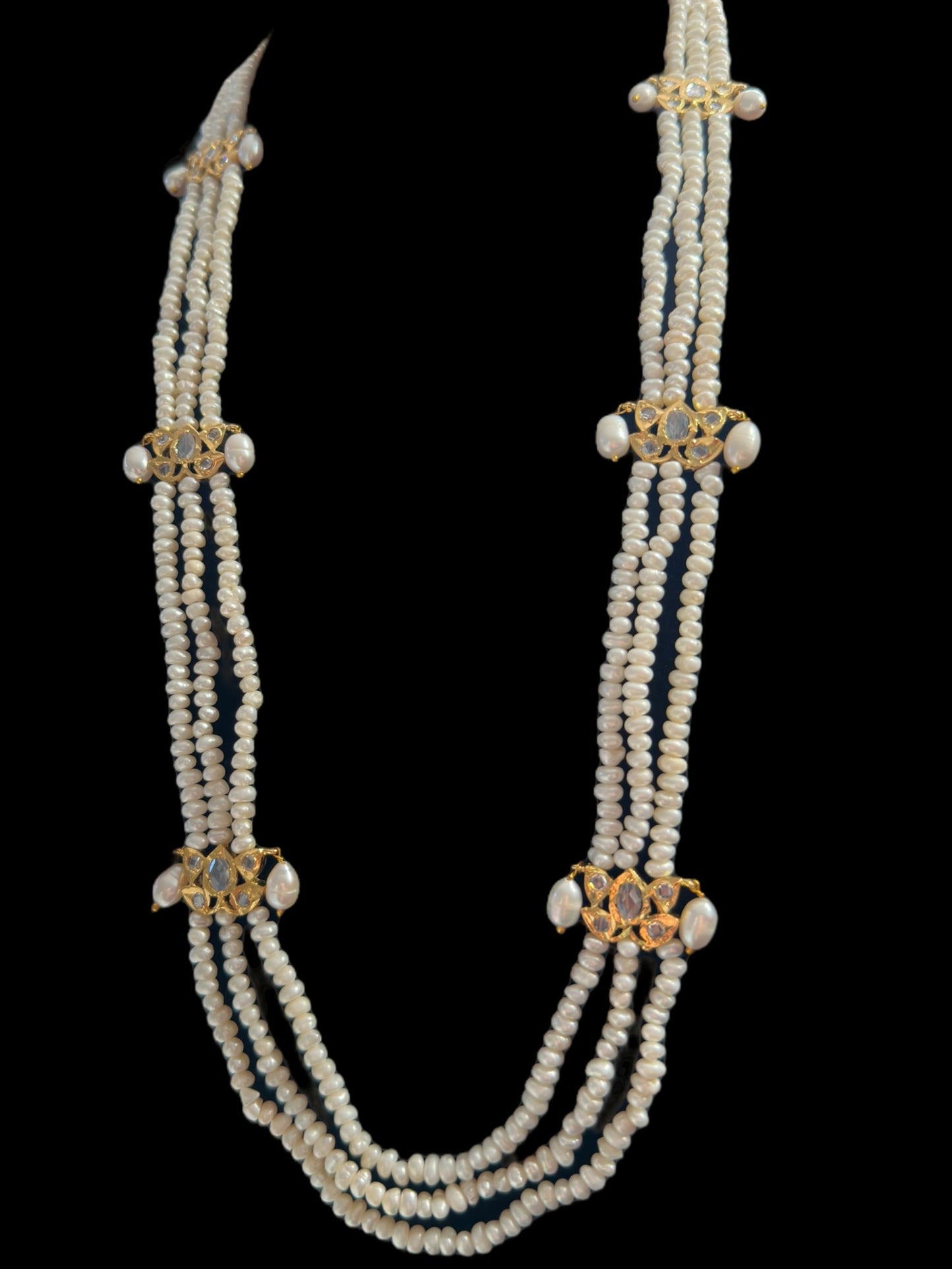 DLN29 Raina fresh water pearl necklace ( SHIPS IN 4 WEEKS )