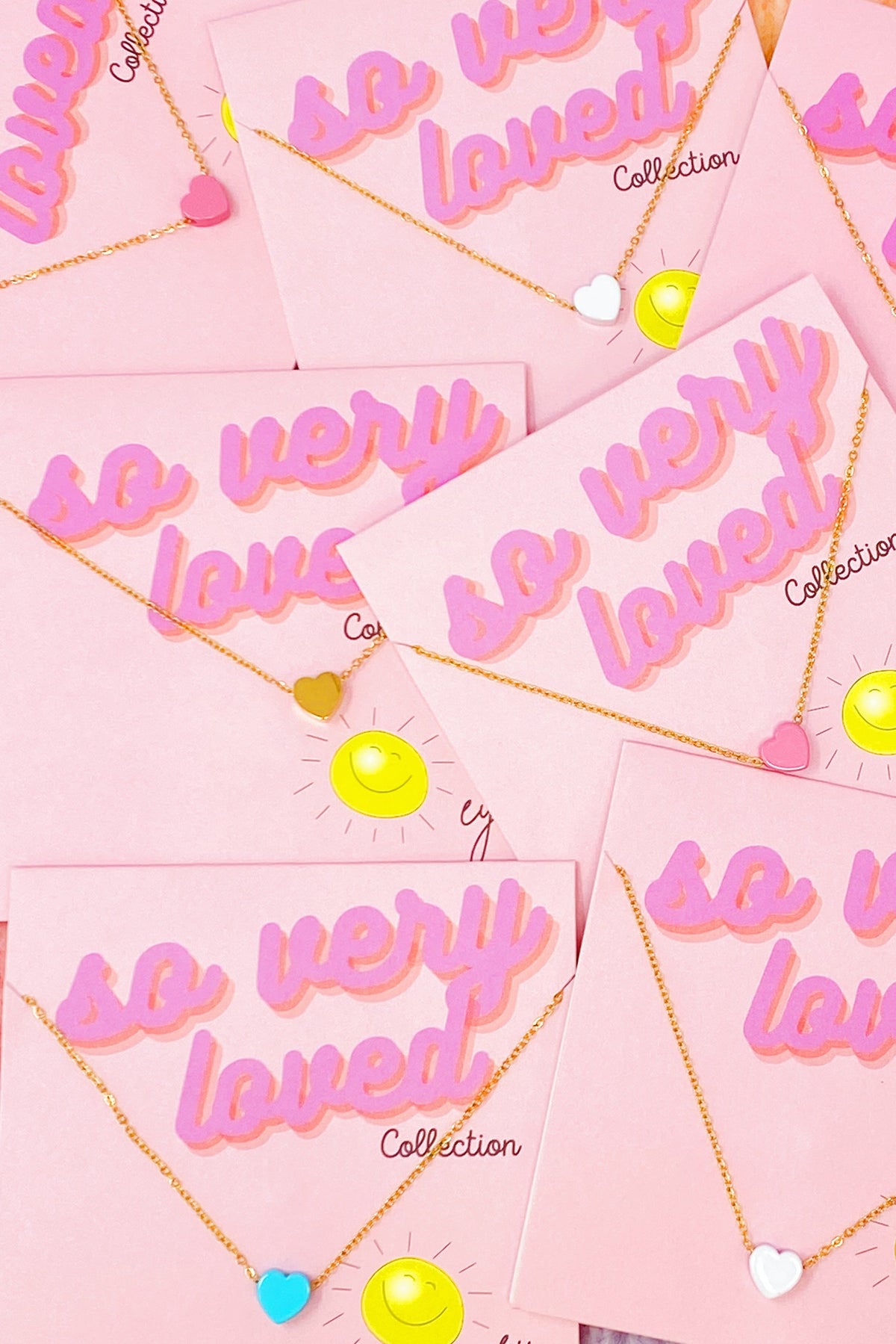 So Very Loved Heart Necklace – Waterproof Gold Chain