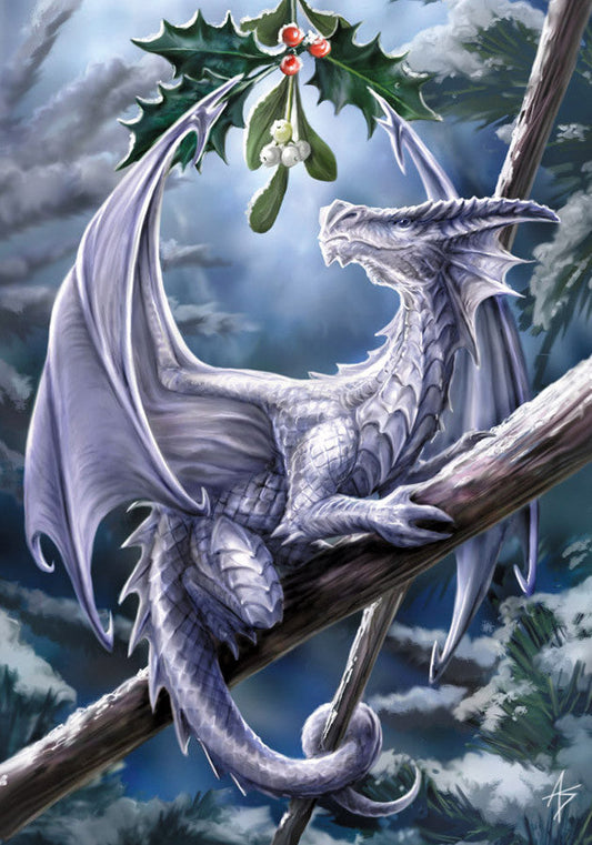 Snow Dragon Card
