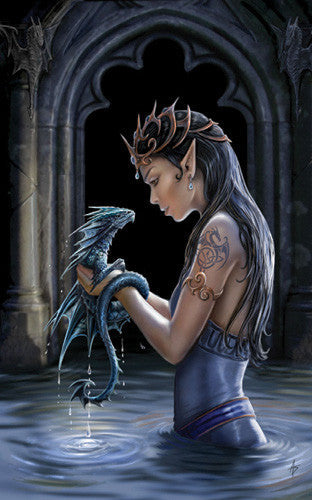 Water Dragon Card