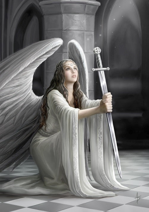 The Blessing Card by Anne Stokes