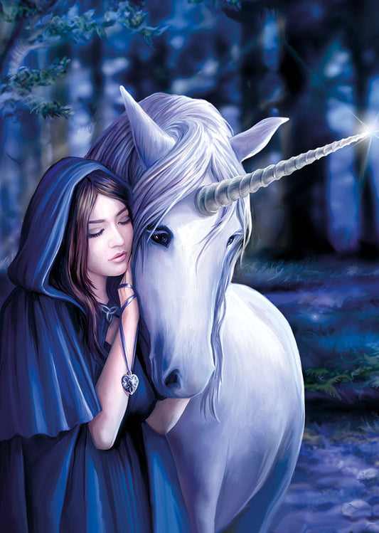 Solace Card by Anne Stokes