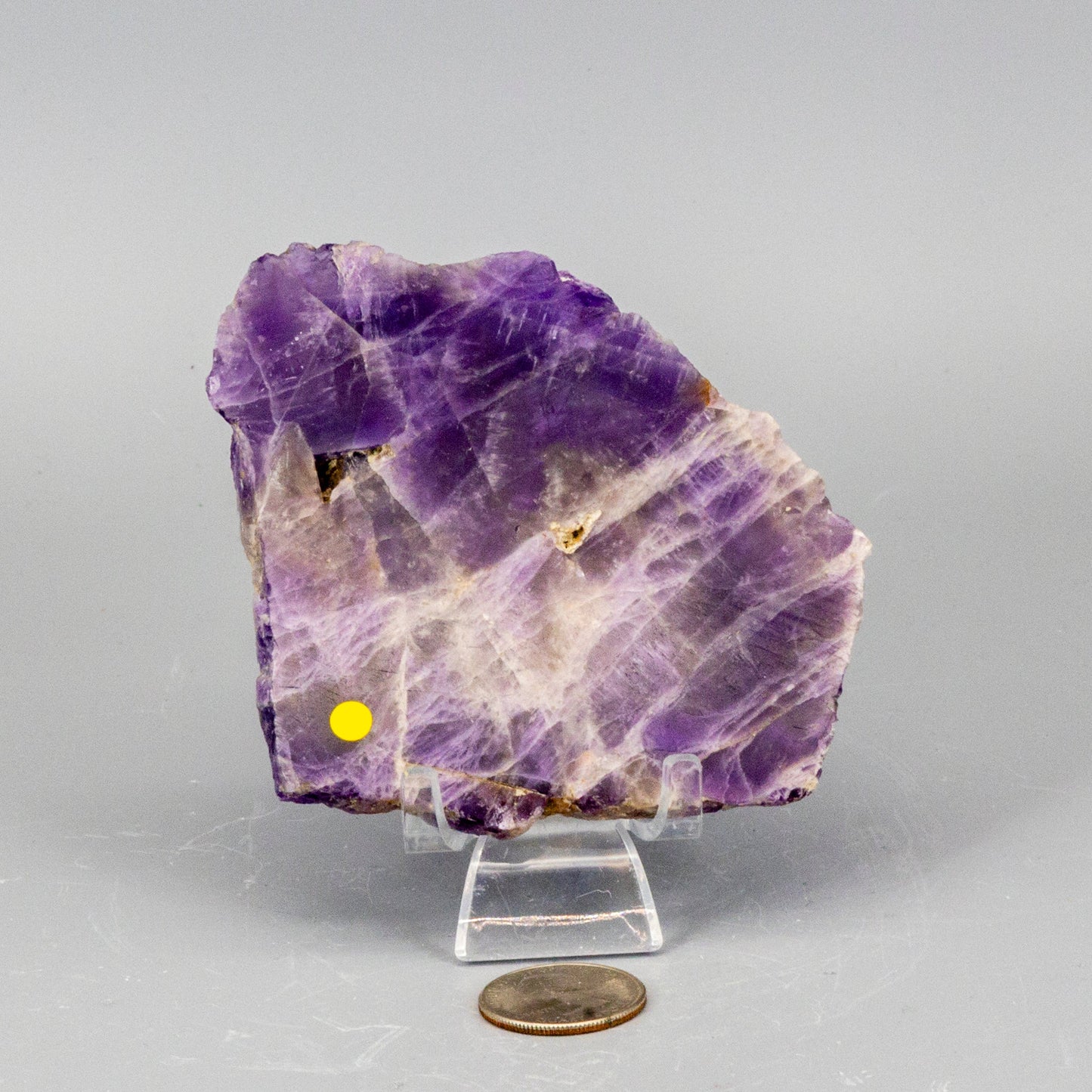 Amethyst Slices, Polished Crystal