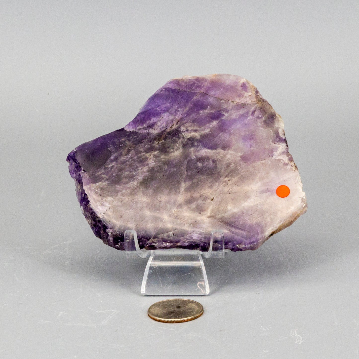 Amethyst Slices, Polished Crystal
