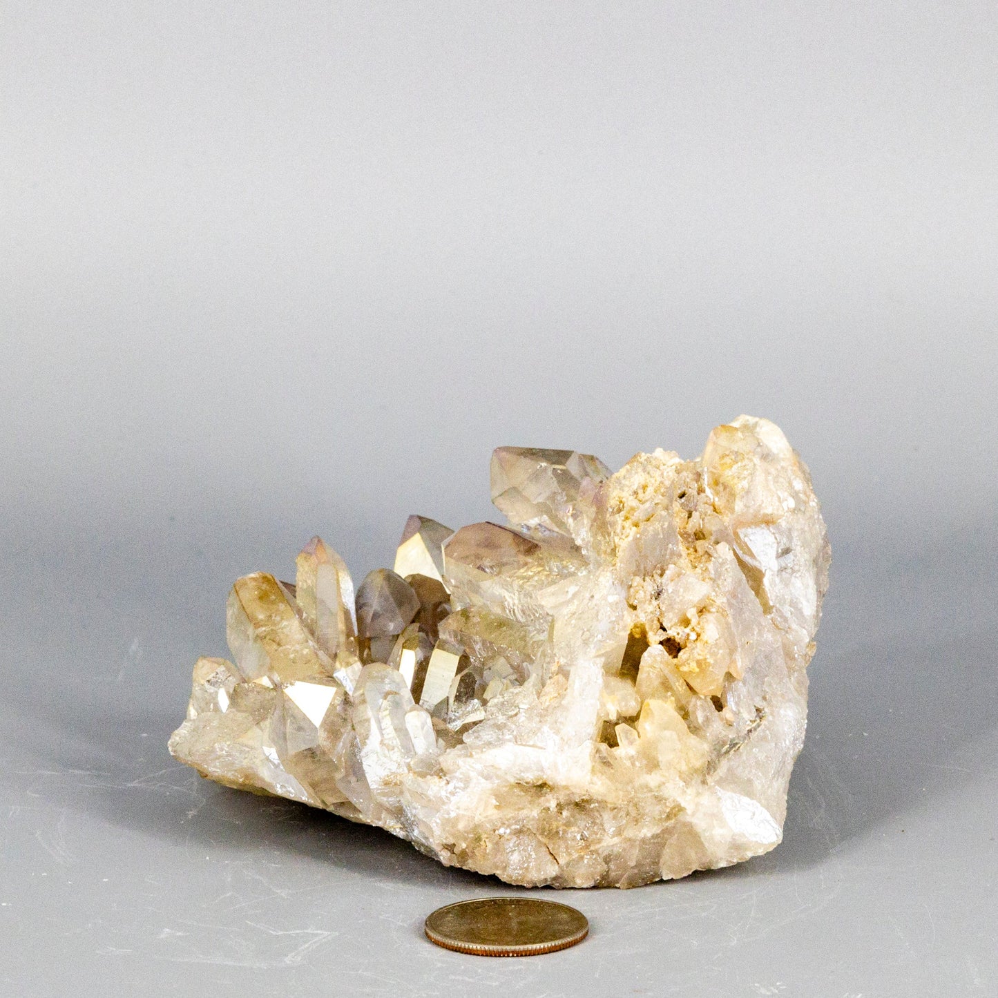 Angel Aura Quartz Cluster XL