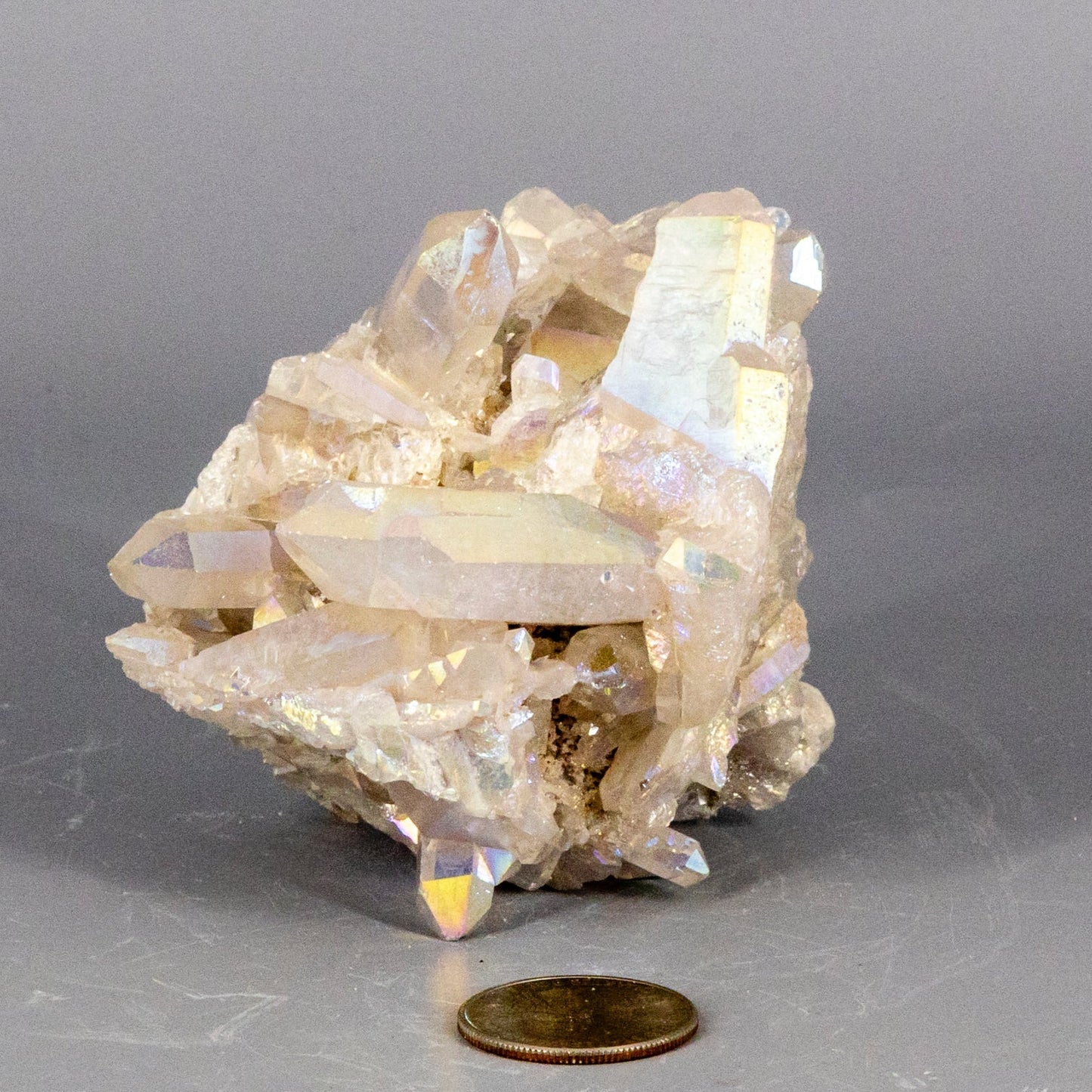 Angel Aura Quartz Point Cluster