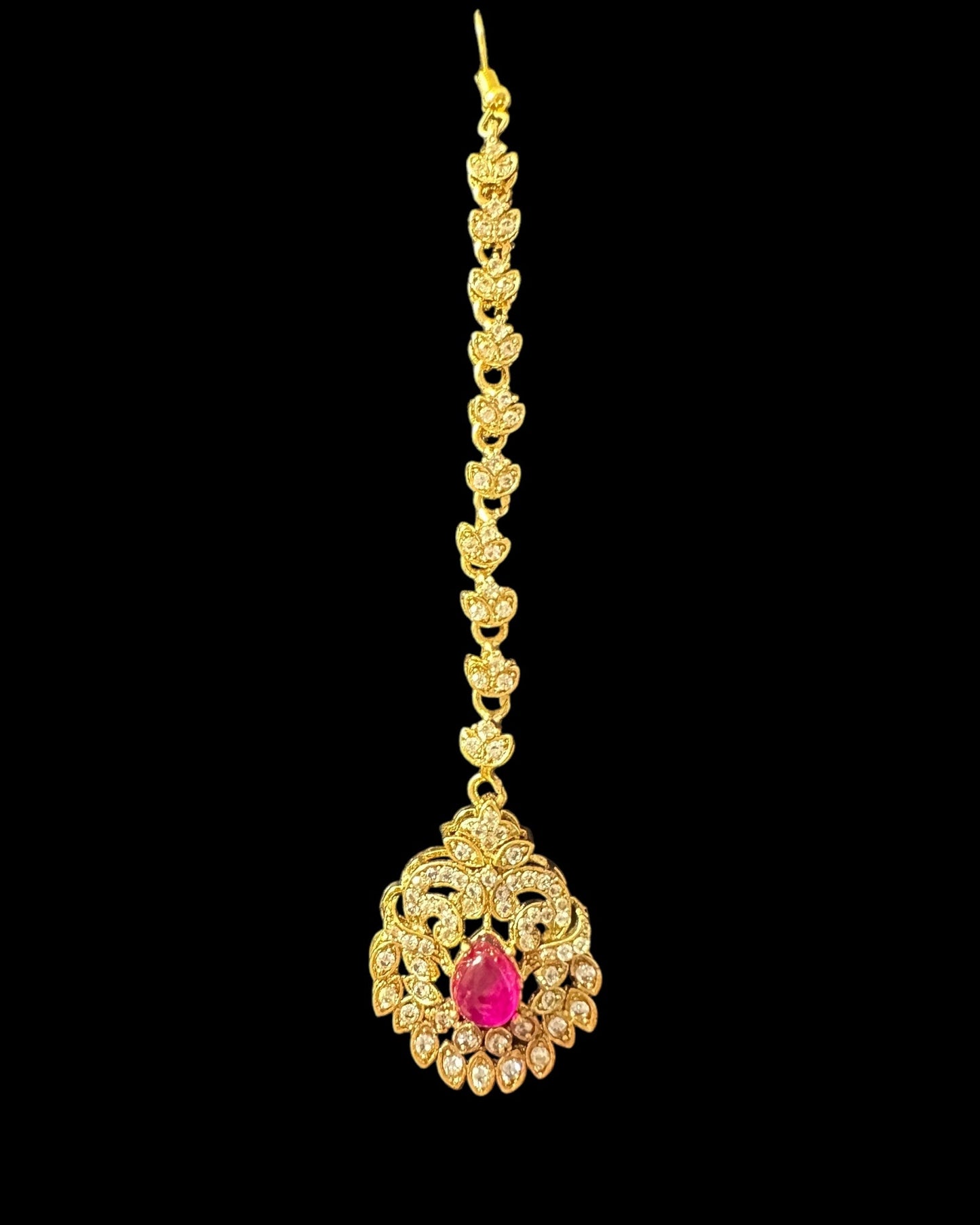 BR490 MEHTAB bridal set in ruby ( READY TO SHIP )