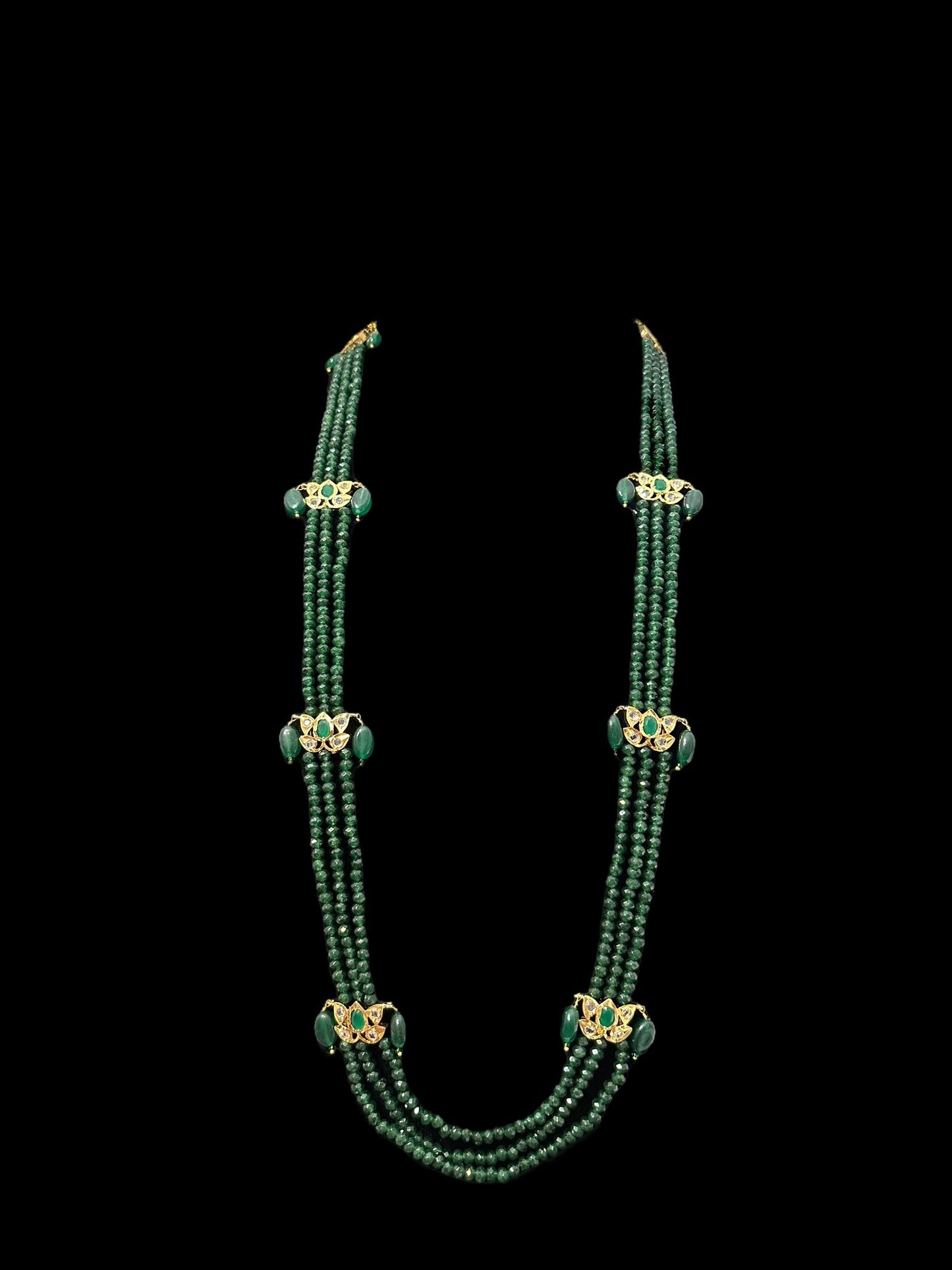 LN49 Raina green beads   necklace ( READY TO SHIP )