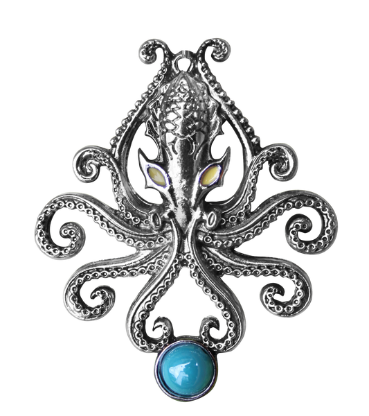The Kraken for Wild Adventures Pendant by Briar