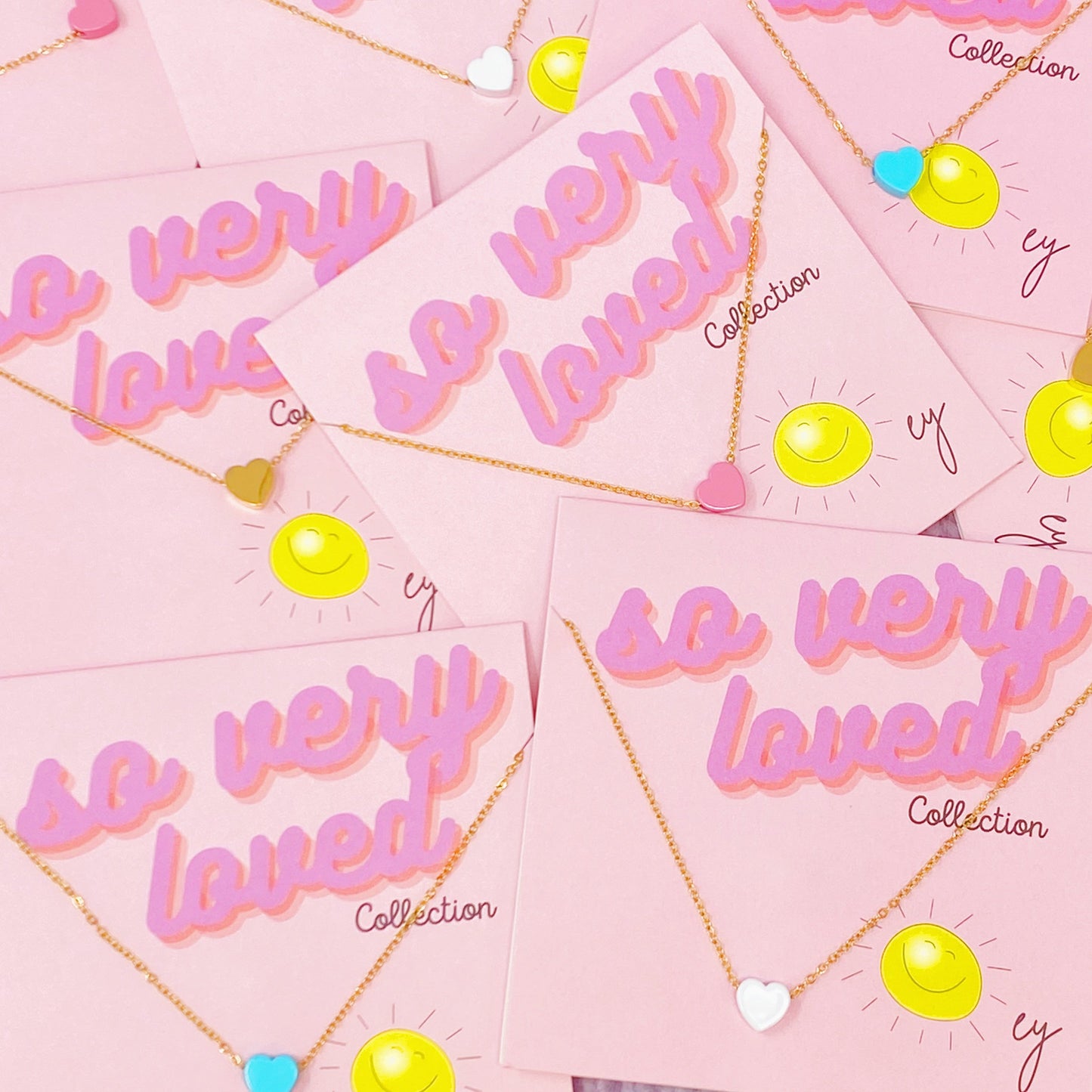 So Very Loved Heart Necklace – Waterproof Gold Chain