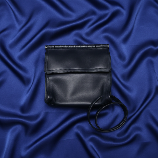 PRE-OWNED Bottega Veneta Intrecciato · Mini Double Face