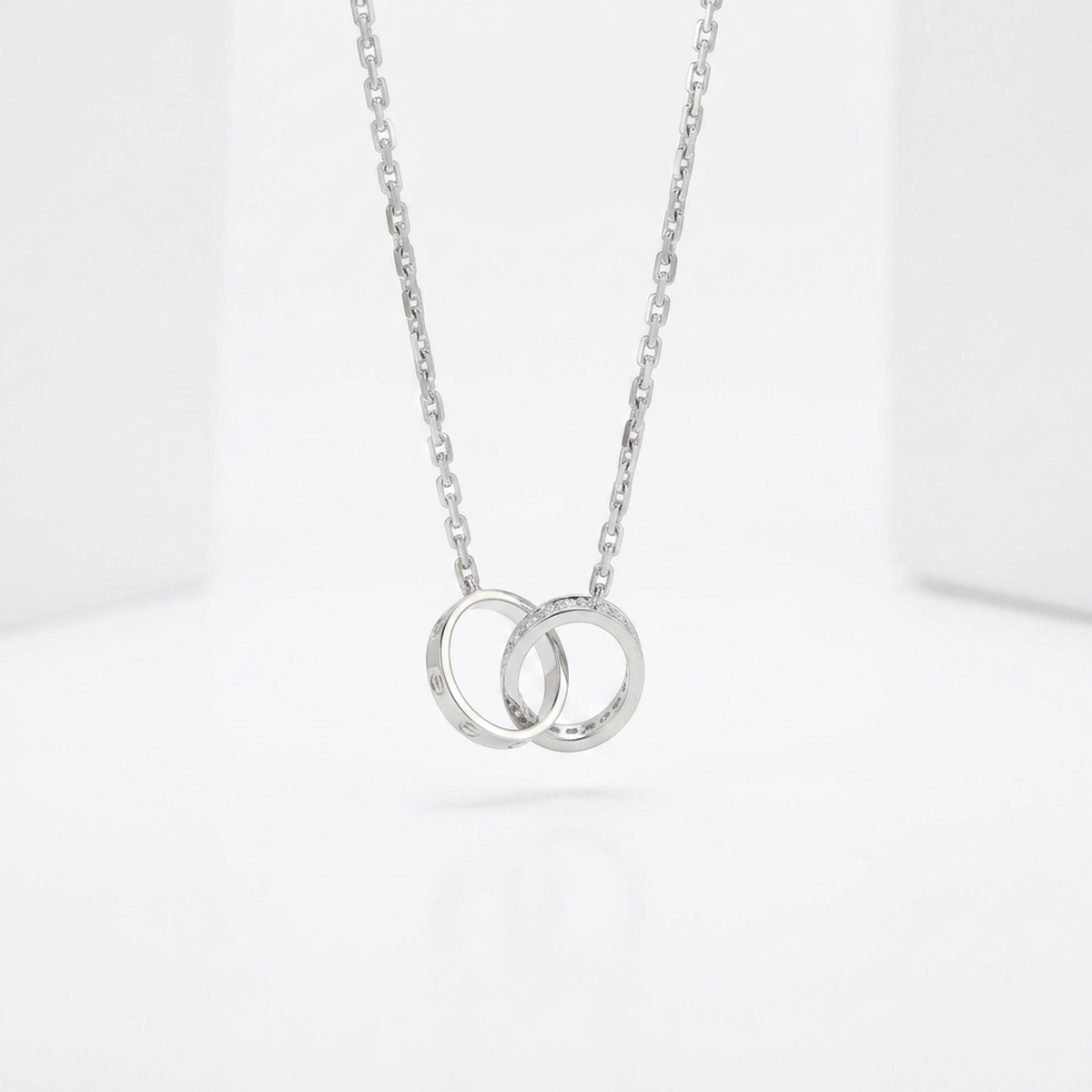 PRE-OWNED Cartier Baby Love · 18K White Gold · Diamond