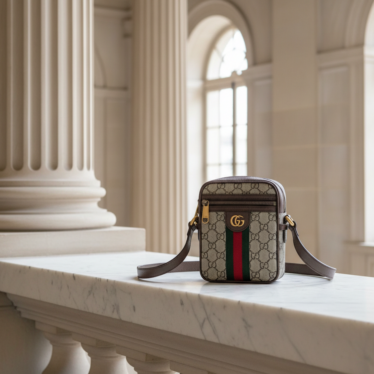 PRE-OWNED Gucci Ophidia · GG Small