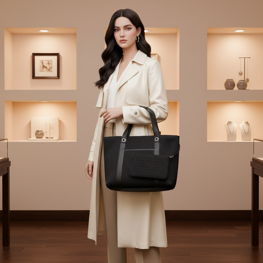 PRE-OWNED Bvlgari Logomania · Canvas & Leather