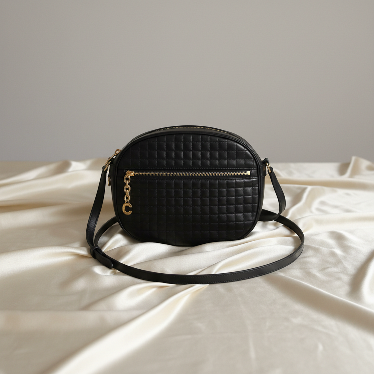PRE-OWNED Celine Medium Camera · Calfskin