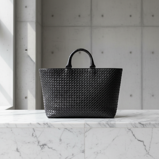 PRE-OWNED Bottega Veneta Intrecciato · Leather
