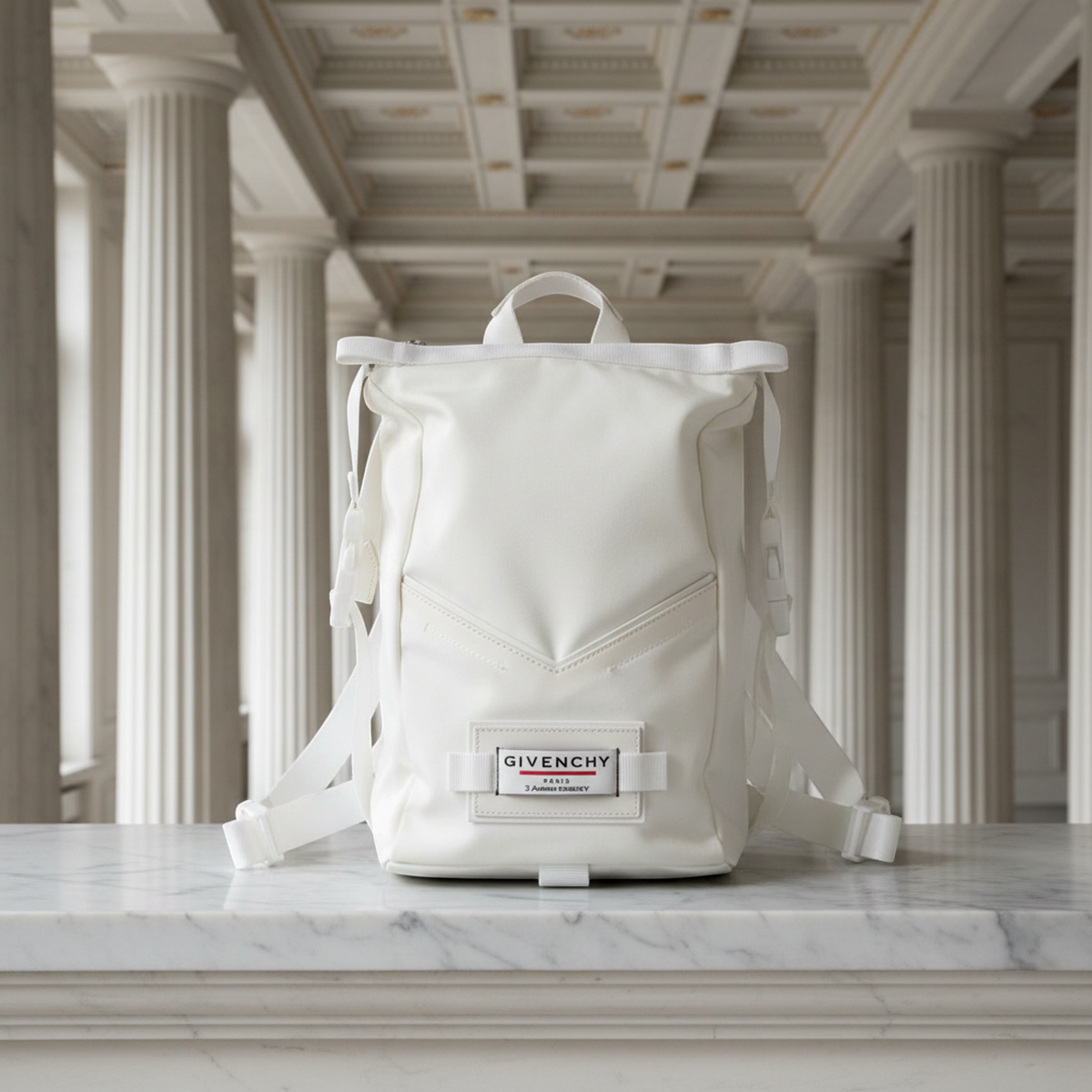 PRE-OWNED Givenchy Downtown · Leather & Nylon